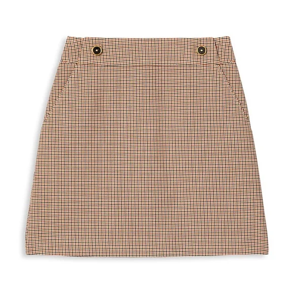 Tory Burch Plaid Mini Skirt - *NEW* - Picture 1 of 7